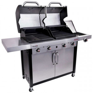 Gratar pe gaz din inox Ghar-Broil Double Header Professional 4600S - 140754 2