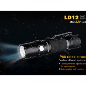 Lanterna Fenix LD12 - Editie 2017 - 320 Lumeni - 135 Metri IPX