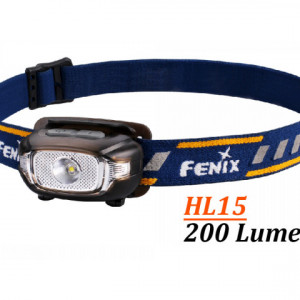 Lanterna frontala Fenix HL15 200 lumeni 50 metri