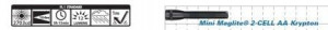 Lanterna Mini Maglite AA-Gri