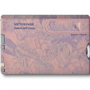 Multifunctional Victorinox SwissCard Classic Spring - 0.7155 - Limited Edition inchis
