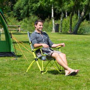 Scaun pliabil Bungee Coleman Lime - 2000025548