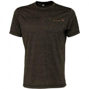 Tricou Savage Gear Fighter Stretch Burnt Olive Melange