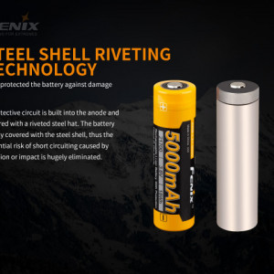Acumulator Fenix 21700 - 5000mAh - ARB-L 21-5000 3