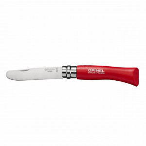 Briceag My First Opinel N°07, rosu lama 7.5cm - 001698