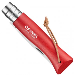 Briceag Opinel Adventurer Nr.08 Inox Fag Rosu 8.5cm - 001705