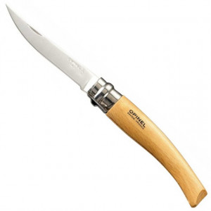 Briceag Opinel Nr.08 Slim Inox Fag, lama 8cm - 000516
