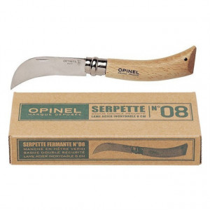 Briceag Opinel pentru Gradinarit Nr 08 Otel Inox - 113140