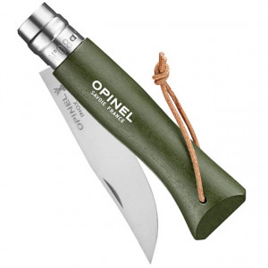 Briceag Opinel Trekking Nr.08 Inox Fag Kaki lama 8.5cm - 001703