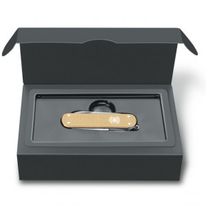 Briceag Victorinox Classic Alox Champagne Gold - 0.6221.L19 - Limited Edition 2019 in cutie
