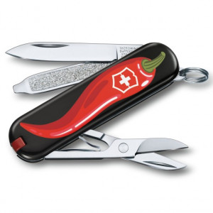 Briceag Victorinox Classic Chilli Peppers - 0.6223.L1904 - Limited Edition 2019 unelte