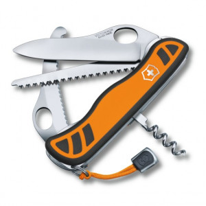 Briceag Victorinox Hunter XT Grip One Hand, galben/negru - 0.8341.MC9