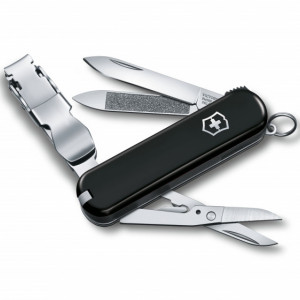 Briceag Victorinox Nail Clip 580, negru - 0.6463.3