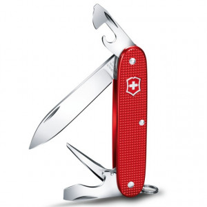 Briceag Victorinox Pioneer Alox, Berry Red - 0.8201.L18 - Limited Edition 2018 deschis