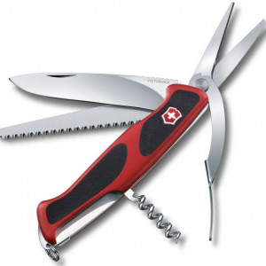 Briceag Victorinox RangerGrip 71 Gardner, rosu/negru - 0.9713.C
