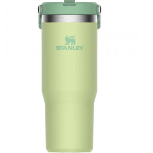 Cana Termoizolanta cu pai The IceFlow Flip Straw Tumbler Citron Lime 0.89L / 30oz - 10-09993-197