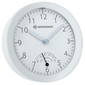 Ceas de perete cu higrometru Bresser MyTime Mini - 8020115GYEQUA