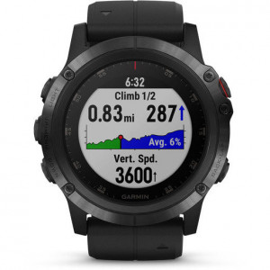 Ceas Garmin Fenix 5X Plus Sapphire Black - HG.010.01989.01 grafic urcare