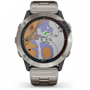 Ceas Garmin Quatix 6X Solar Titanium 51mm - HG.010.02157.31 3