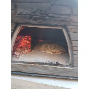 Cuptor traditional pentru pizza pe lemne Maximus rosu - MAXIMUSRED 6