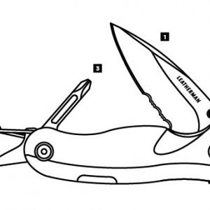 Cutit Leatherman CRATER C33TX - 860221N
