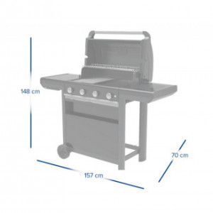 Gratar pe gaz Campingaz seria 4 Select S - 2000037482 3