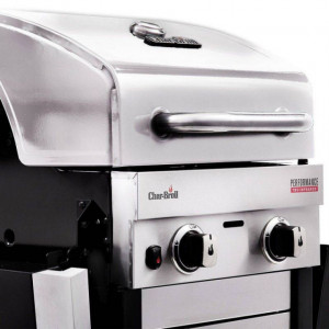 Gratar pe gaz Char-Broil Performance 220S, 2 arzatoare din inox, TRU-Infrared - 140741 butoane