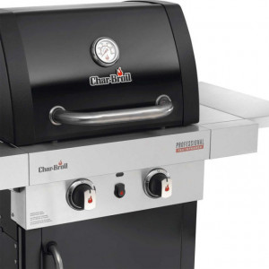 Gratar pe gaz din inox Char-Broil Professional 2200B TRU-Infrared - 140731 frontal