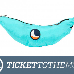 Hamac Ticket to the Moon Compact Turquoise - 320 × 155 cm - TMC14