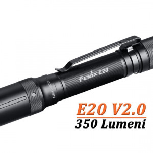 Lanterna Fenix E20 V2.0 350 Lumeni 126 Metri