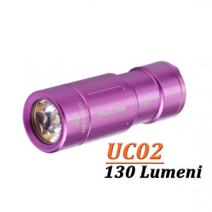 Lanterna Fenix Fenix UC02 130 lumeni 48 metri violet