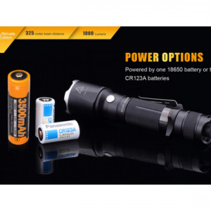 Lanterna Fenix TK15UE 1000 lumeni 325 metri baterii