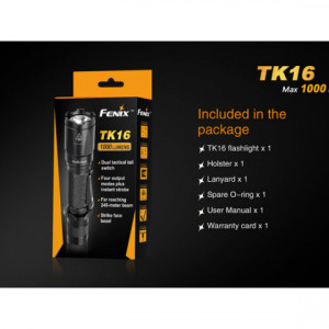 Lanterna Fenix TK16 1000 lumeni 240 metri cutie