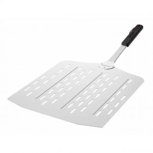 Paleta pentru pizza din aluminiu cu gauri Cozze 75 x 40 x 35 cm - 90377