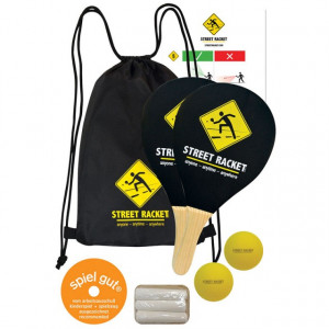 Set palete din lemn Street Racket Schildkröt - 970115