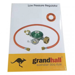 Set regulator gaz de presiune cu furtun si manometru Grand Hall - A00080040T 2