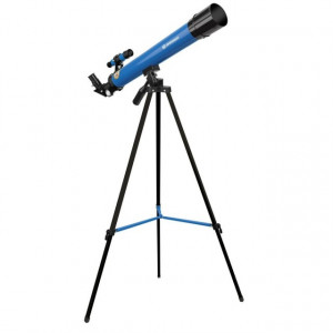 Telescop refractor Bresser Junior 45/600 AZ albastru - 8850600WXH000