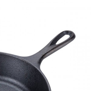 Tigaie adanca rotunda din fonta cu maner Lodge 22,9 cm