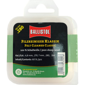 Ballistol Cutie pelete lana pentru curatat teava CAL.270W/7MM.REM 60Buc - VK.23202
