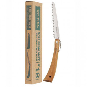 Briceag Opinel Fierastrau Nr.18 Inox Fag, lama 18cm - 001198
