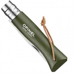 Briceag Opinel Trekking Nr.08 Inox Fag Kaki lama 8.5cm - 001703