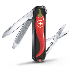 Briceag Victorinox Classic Chilli Peppers - 0.6223.L1904 - Limited Edition 2019 pe lung