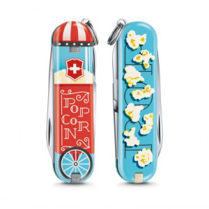 Briceag Victorinox Classic Let it Pop - 0.6223.L1910 - Limited Edition 2019 fata spate