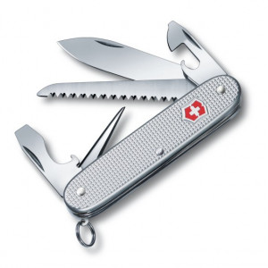 Briceag Victorinox Farmer Alox, argintiu - 0.8241.26