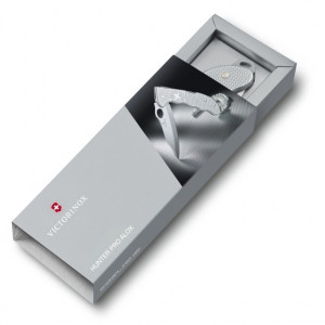 Briceag Victorinox Hunter Pro M Alox One Hand, argintiu - 0.9415.M26 in cutie