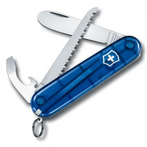 Briceag Victorinox My first Victorinox H, albastru transparent - 0.2373.T2