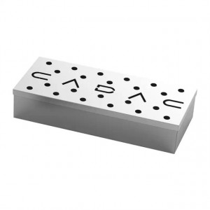Cutie de afumare din inox pentru gratar 23x9x4 cm Cadac - 98312V