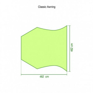 Extensie cort Coleman Classic Awning - 205081