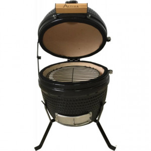 Gratar pe carbuni din ceramica Activa Kamado Tokio - 11800 capac deschis