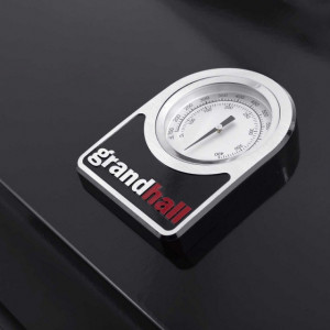 Gratar pe gaz Grand Hall Premium GT3 + Stand insula cu arzator lateral - K03000196A-B17102650A termometru